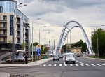 Лазаревский мост на Крестовский остров в 200 метрах от дома. Лазаревский мост на Крестовский остров в 200 метрах от дома.