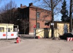 Охраняемый въезд на территорию производственно-складского комплекса. Охраняемый въезд на территорию производственно-складского комплекса.