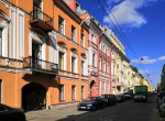 Галерная улица у дома. Галерная улица у дома.