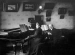 Pavel Milyukov (1859-1943), member of the Imperial Duma, and his wife. 1910-12 Photograph by Carl Bulla Pavel Milyukov (1859-1943), member of the Imperial Duma, and his wife. 1910-12 Photograph by Carl Bulla