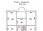 ПЛАН подвала ПЛАН подвала